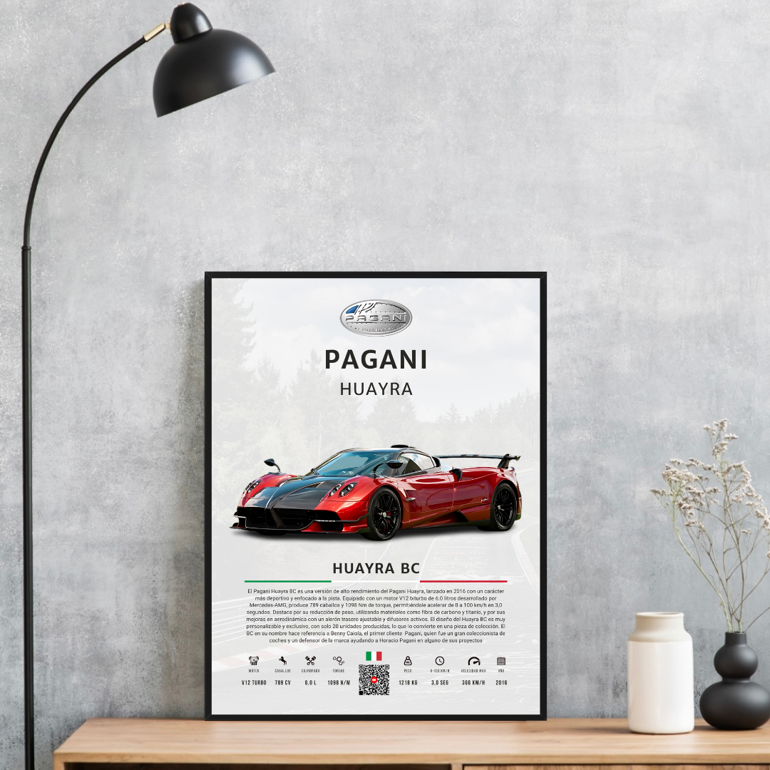 Pagani Huayra BC - Descriptive