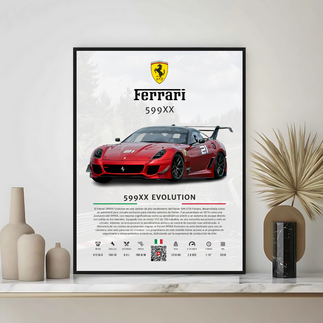 Ferrari 599XX Evolution - Descriptive