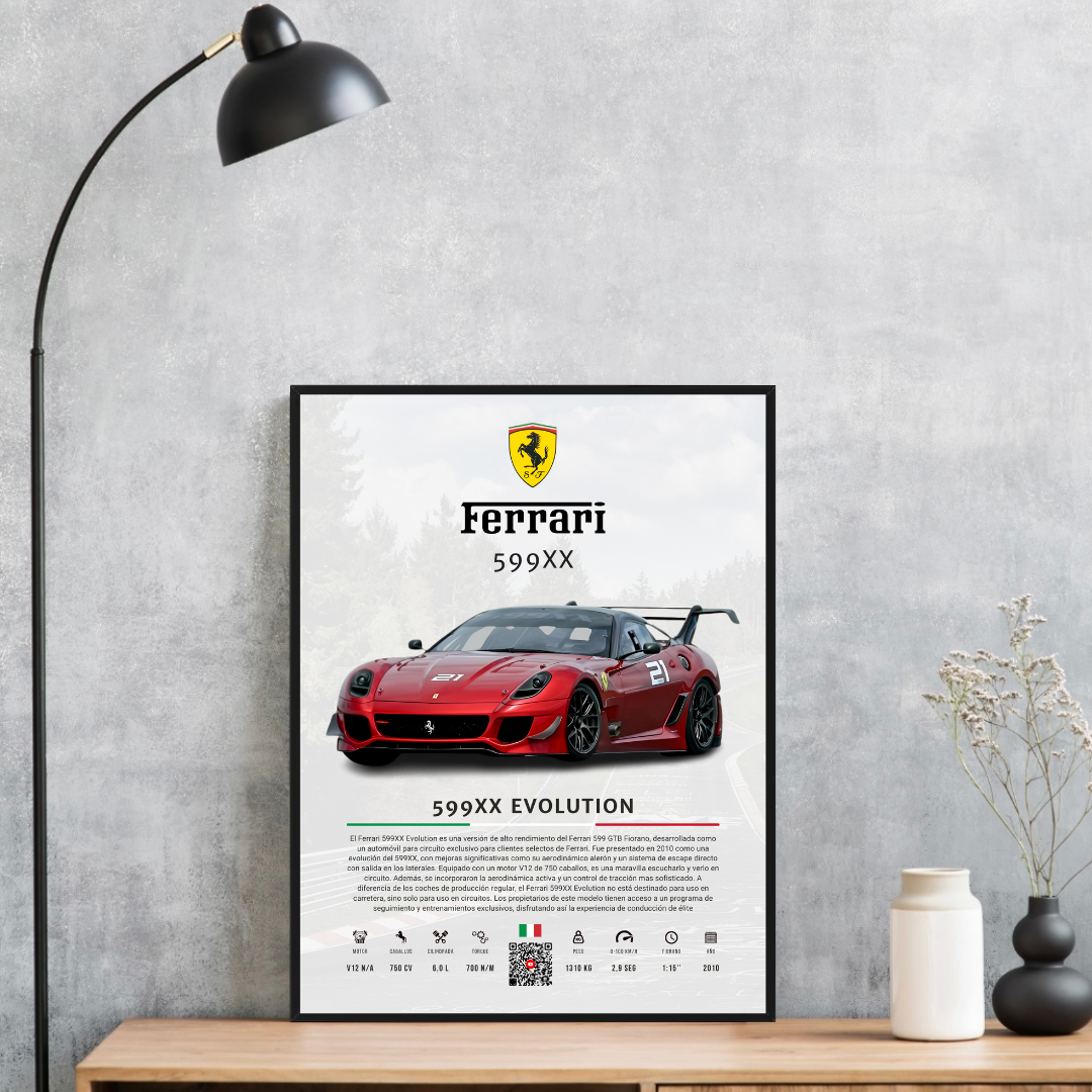 Ferrari 599XX Evolution - Descriptive