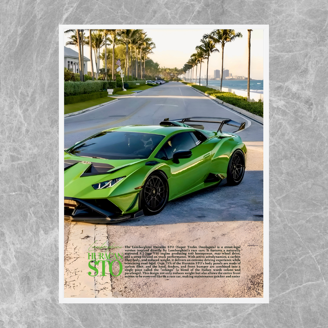Lamborghini Huracan STO Green - Old Money