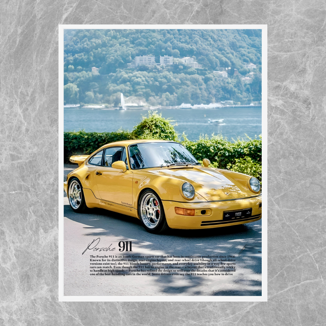 Porsche 911 Yellow - Old Money