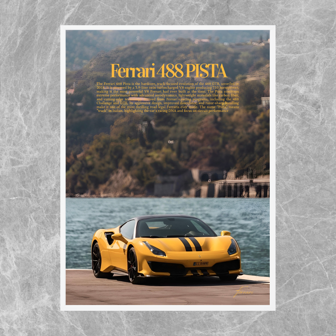 Ferrari 488 Pista - Old Money