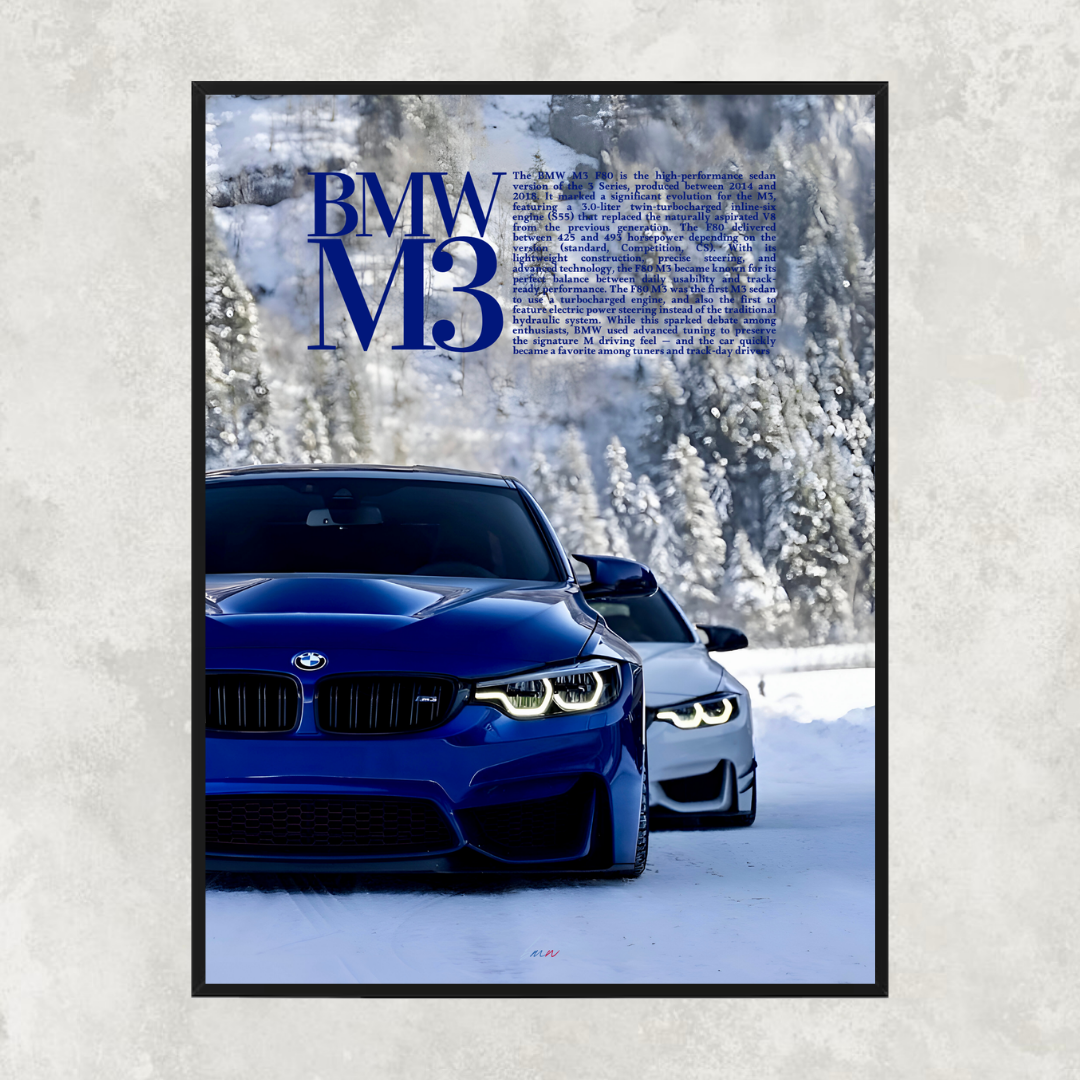 BMW M3 F80 Snow - Old Money