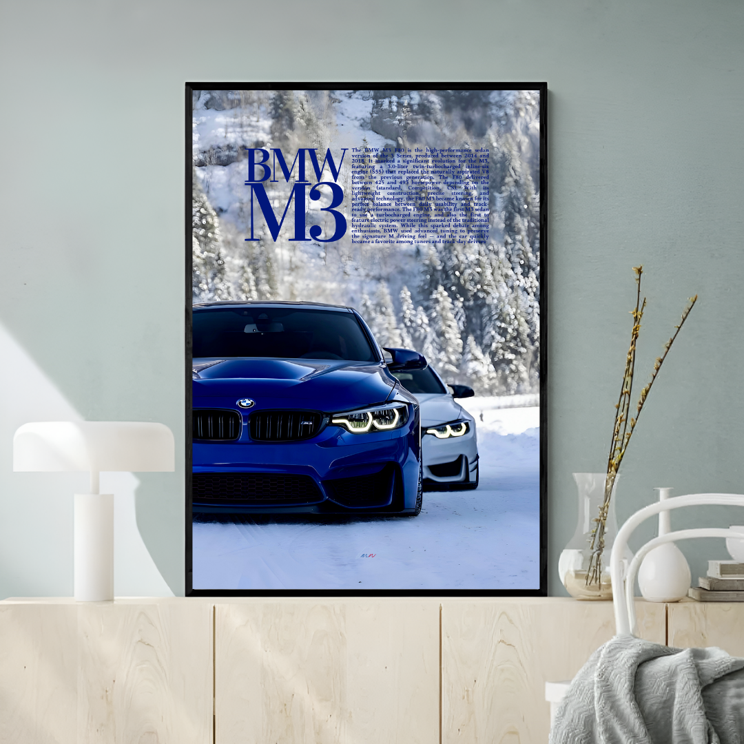 BMW M3 F80 Snow - Old Money