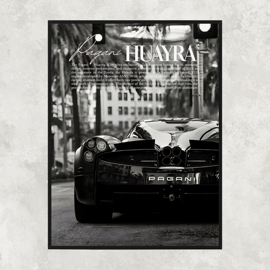 Pagani Huayra Black & White - Old Money