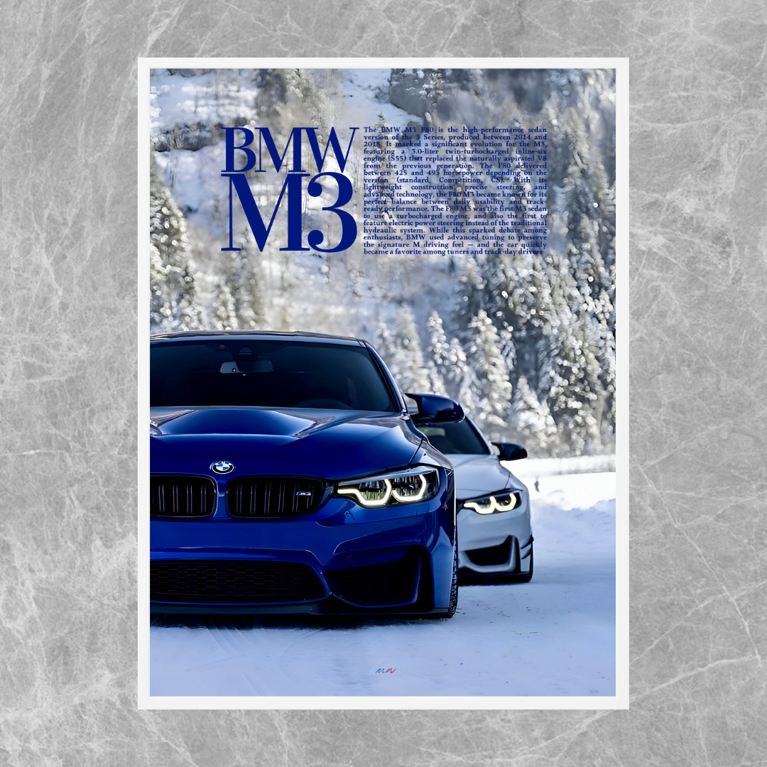 BMW M3 F80 Snow - Old Money