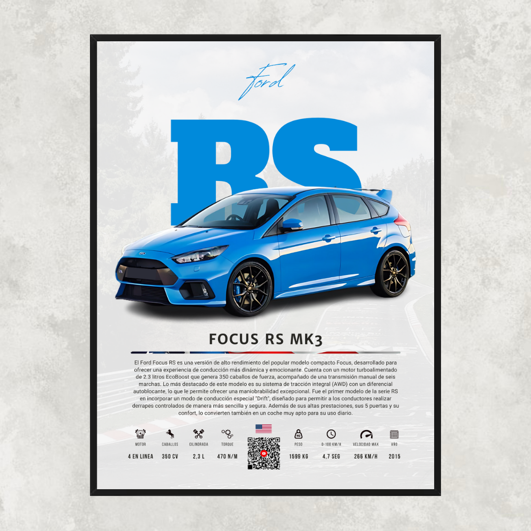 Ford Focus RS - Descriptive