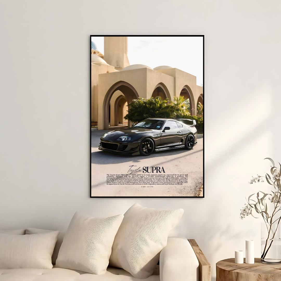 Toyota Supra MK4 Black - Old Money