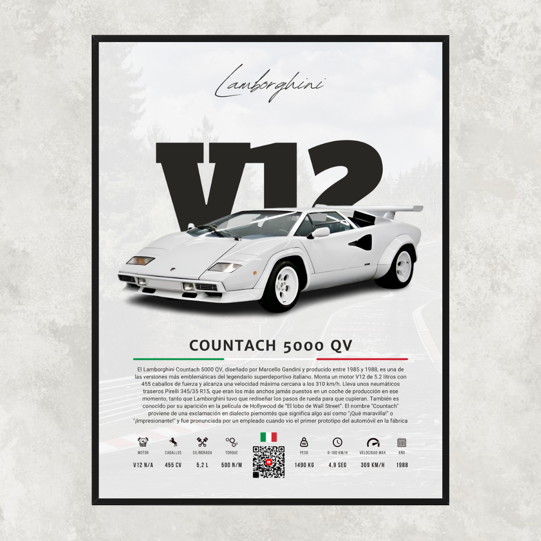 Lamborghini Countach - Descriptive