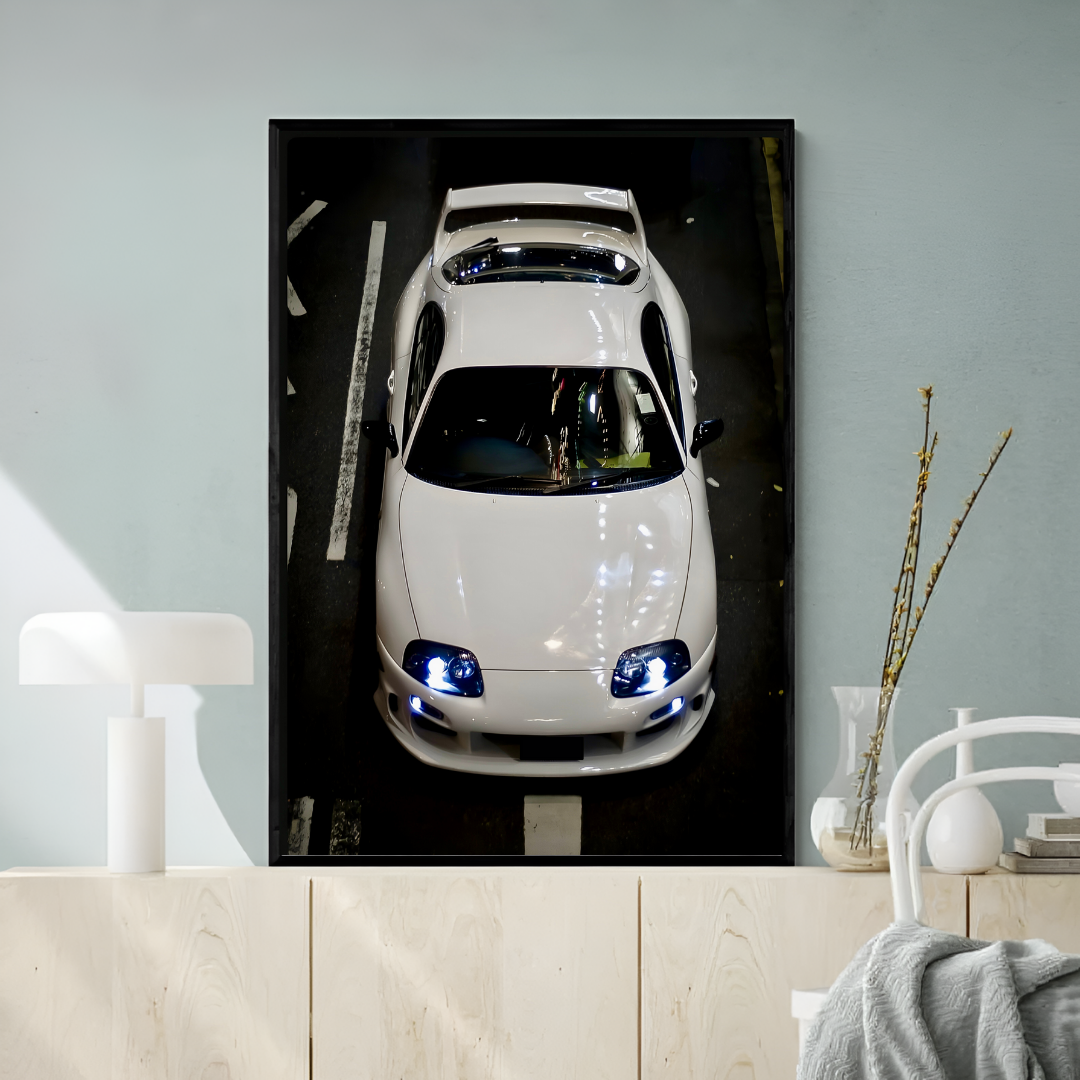 Toyota Supra MK4 White - Old Money