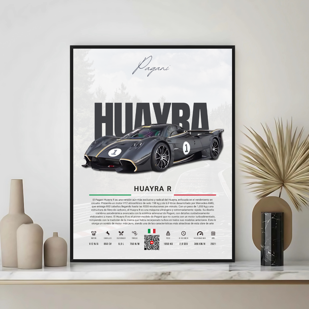 Pagani Huayra R - Descriptive