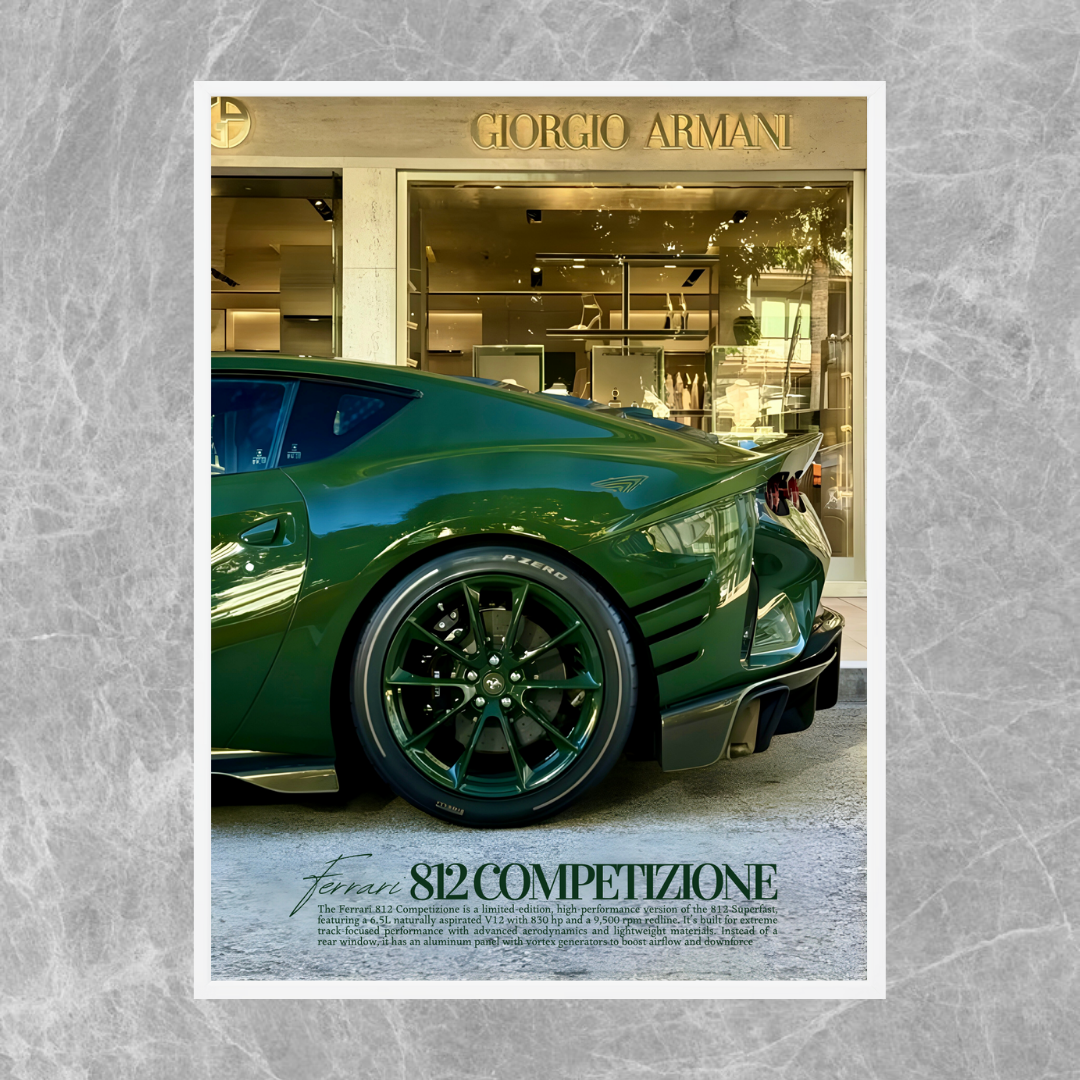Ferrari 812 Competizione Giorgio Armani - Old Money