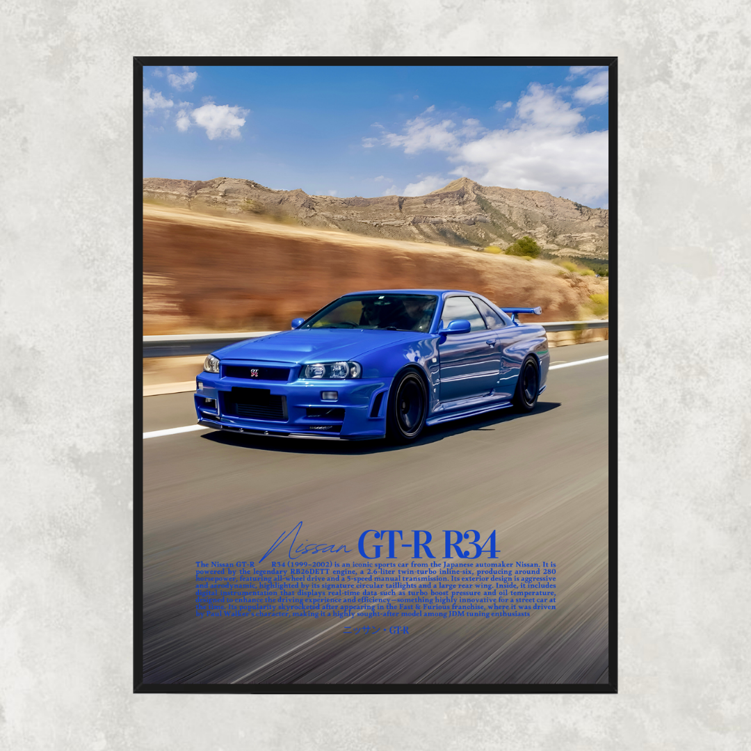Nissan GTR R34 Rolling - Old Money