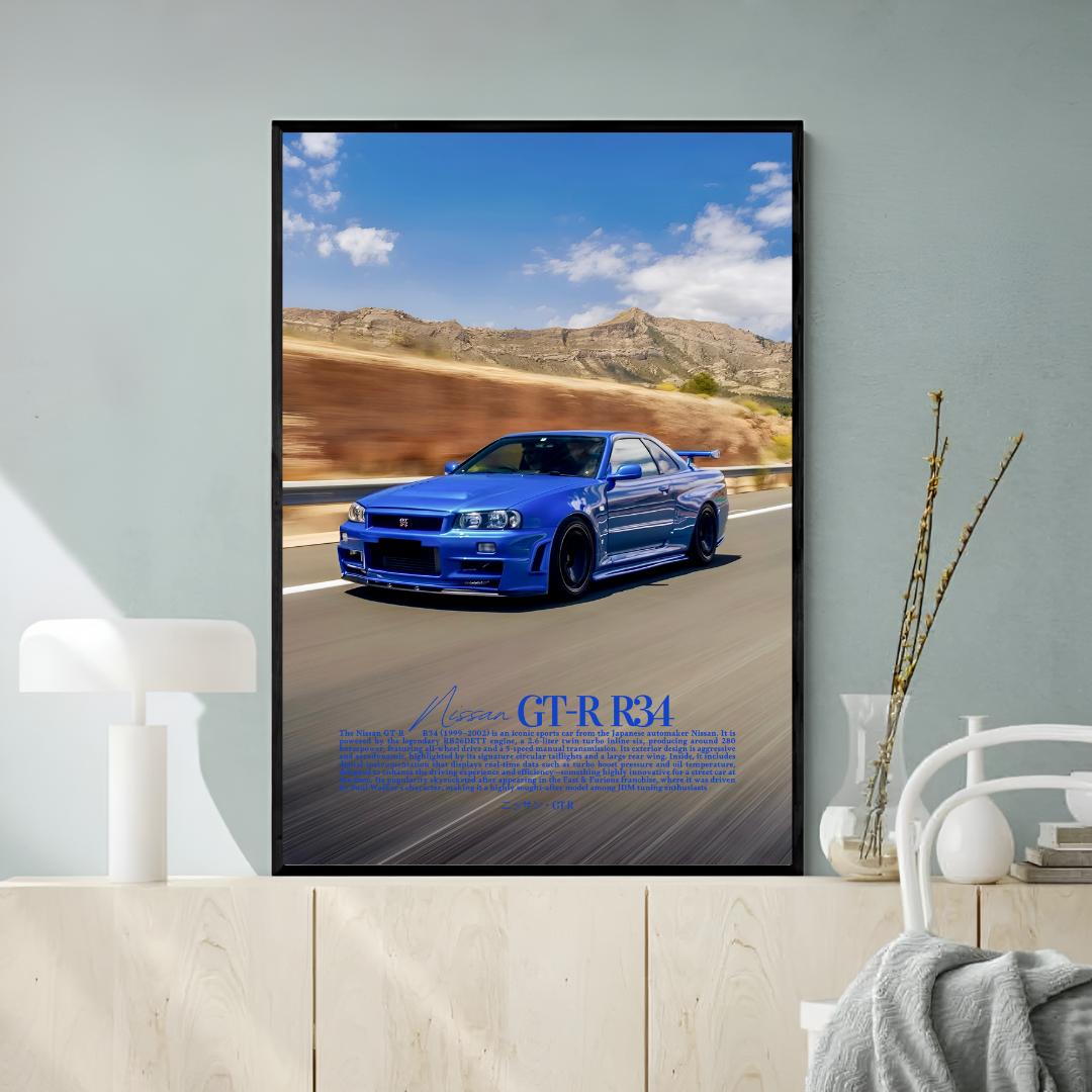 Nissan GTR R34 Rolling - Old Money