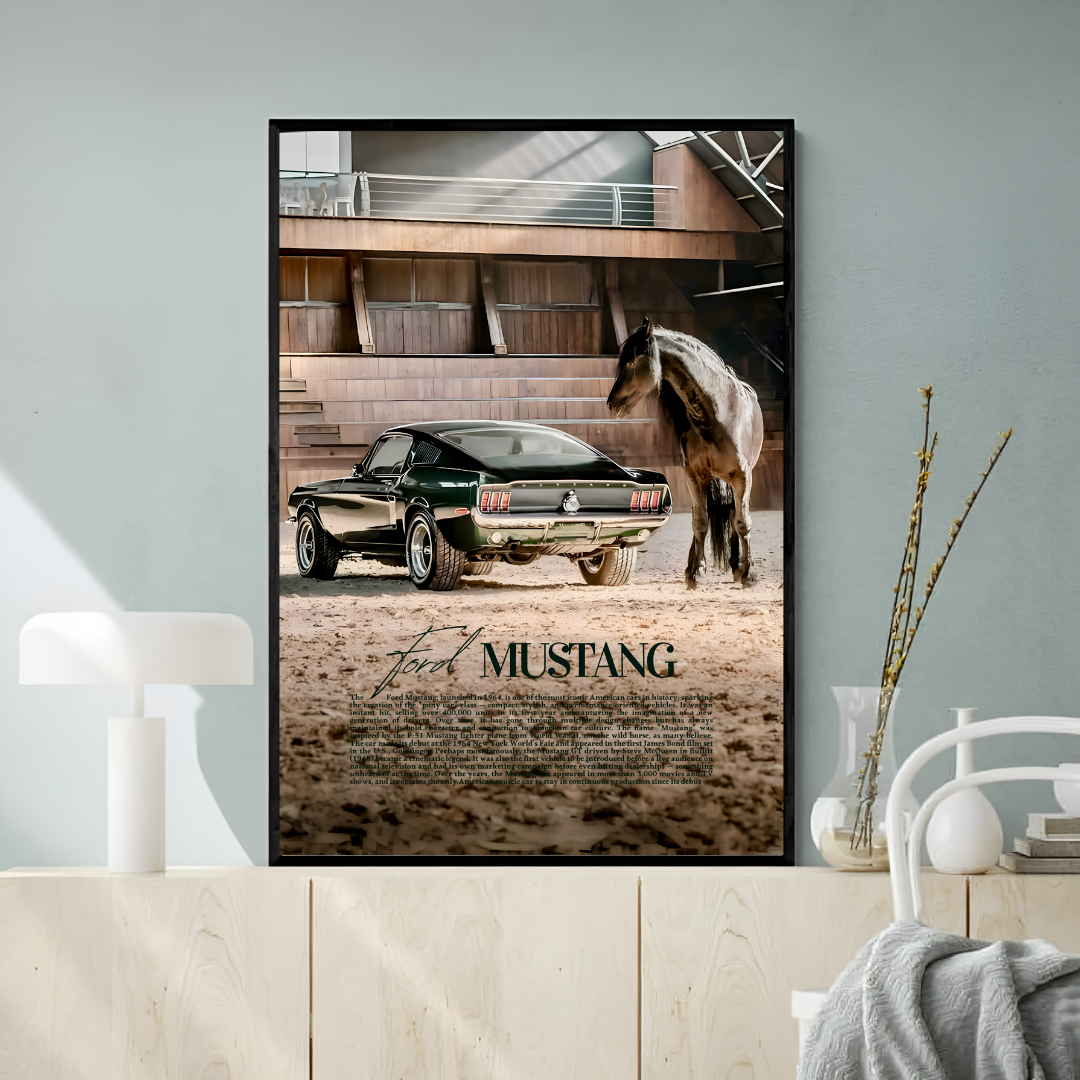 Ford Mustang Green Horse - Old Money