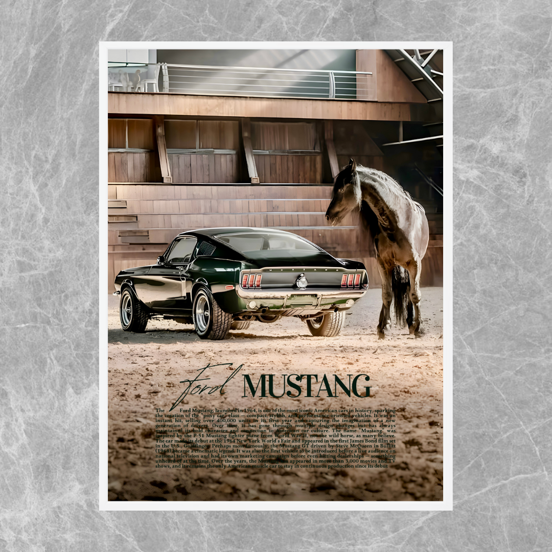 Ford Mustang Green Horse - Old Money