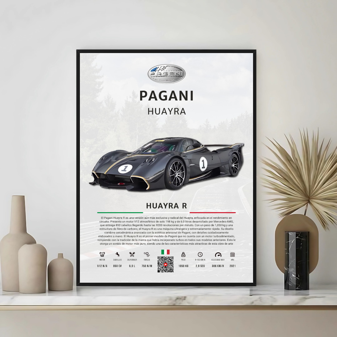 Pagani Huayra R - Descripción