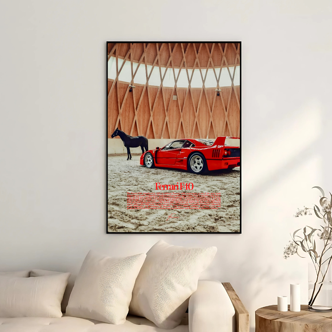 Ferrari F40 Horse - Old Money