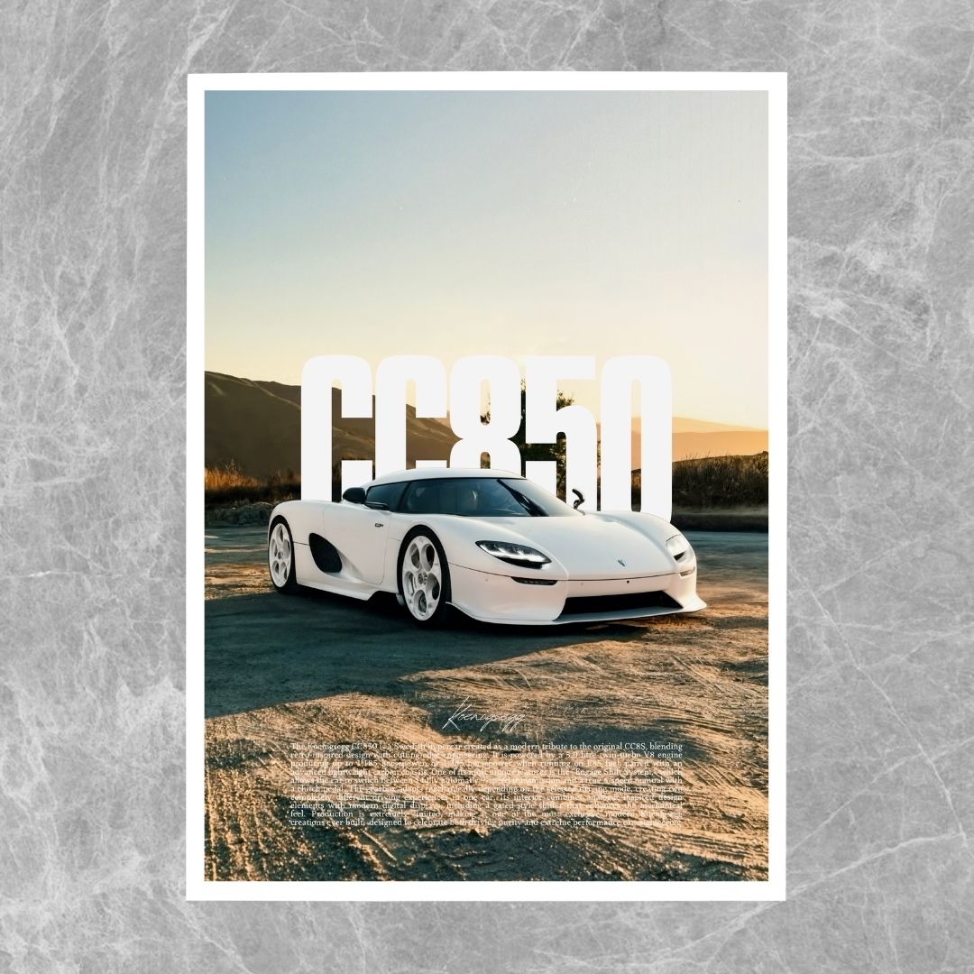 Koenigsegg CC850 White - Gallery