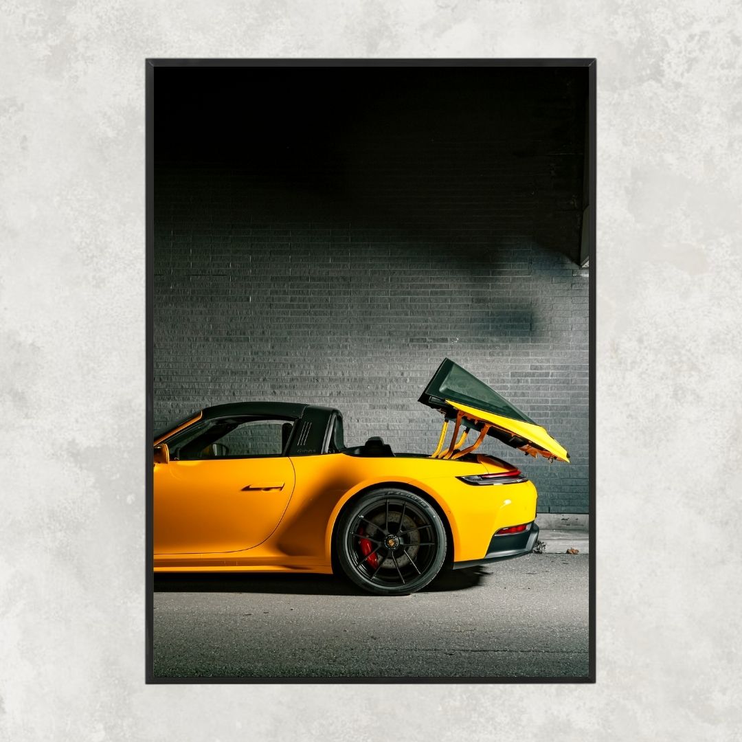 Porsche 911 Targa Yellow - Gallery