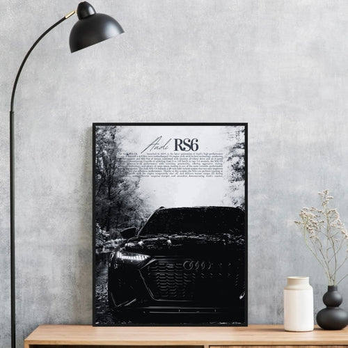 Audi RS6 C8 Black - Old money