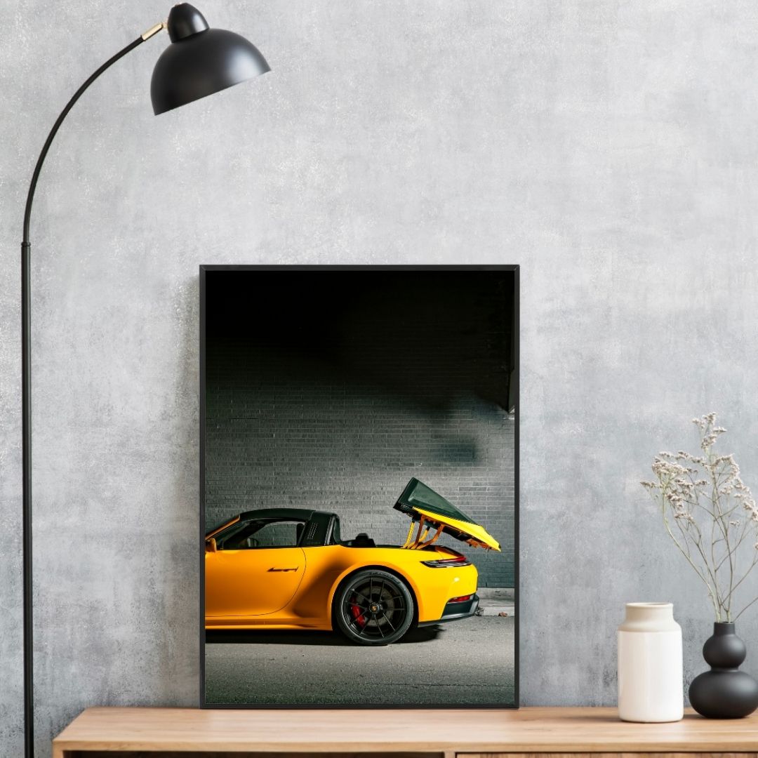 Porsche 911 Targa Yellow - Gallery