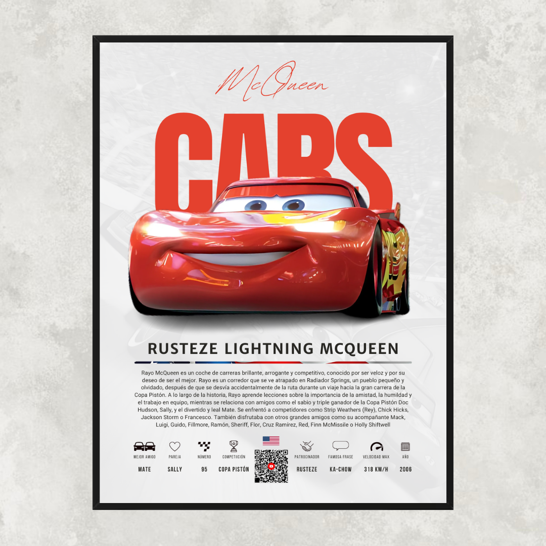 Lightning McQueen - Descriptive