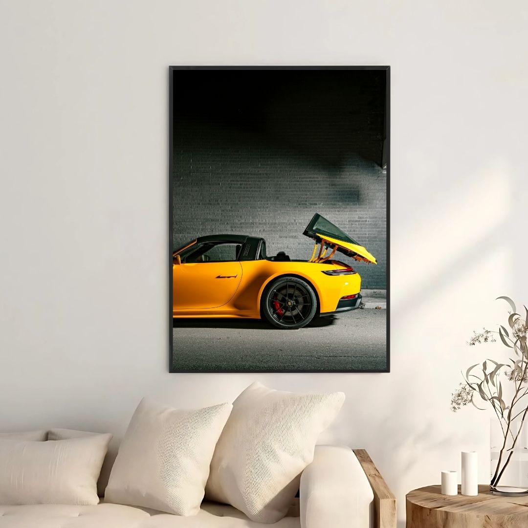Porsche 911 Targa Yellow - Gallery