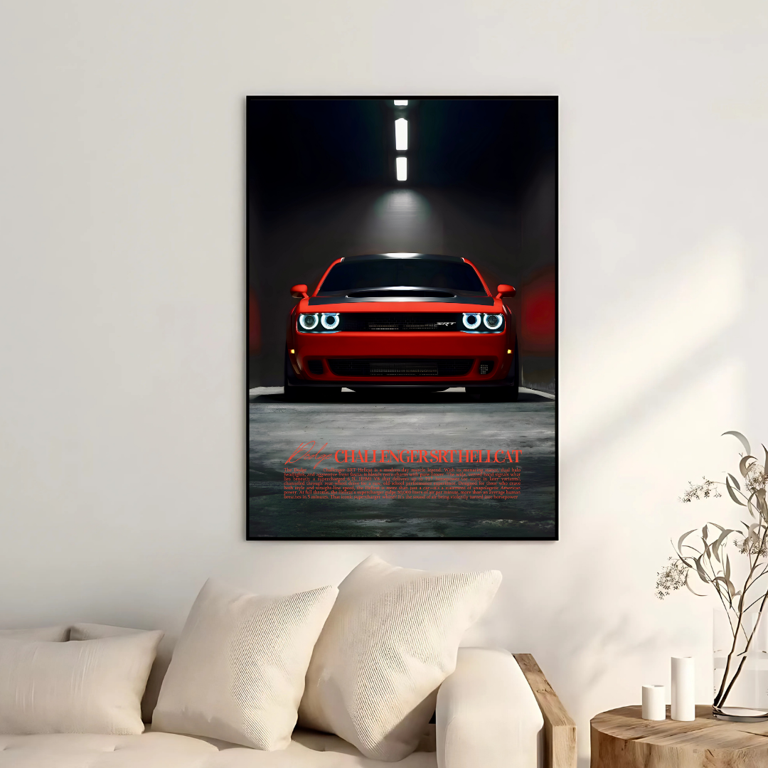 Dodge Challenger STR Hellcat Red - Old Money