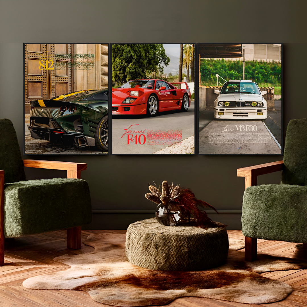 Ferrari F40 Garden - Old Money