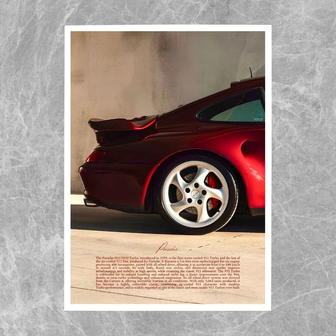 Porsche 911 993 Turbo Rear - Gallery
