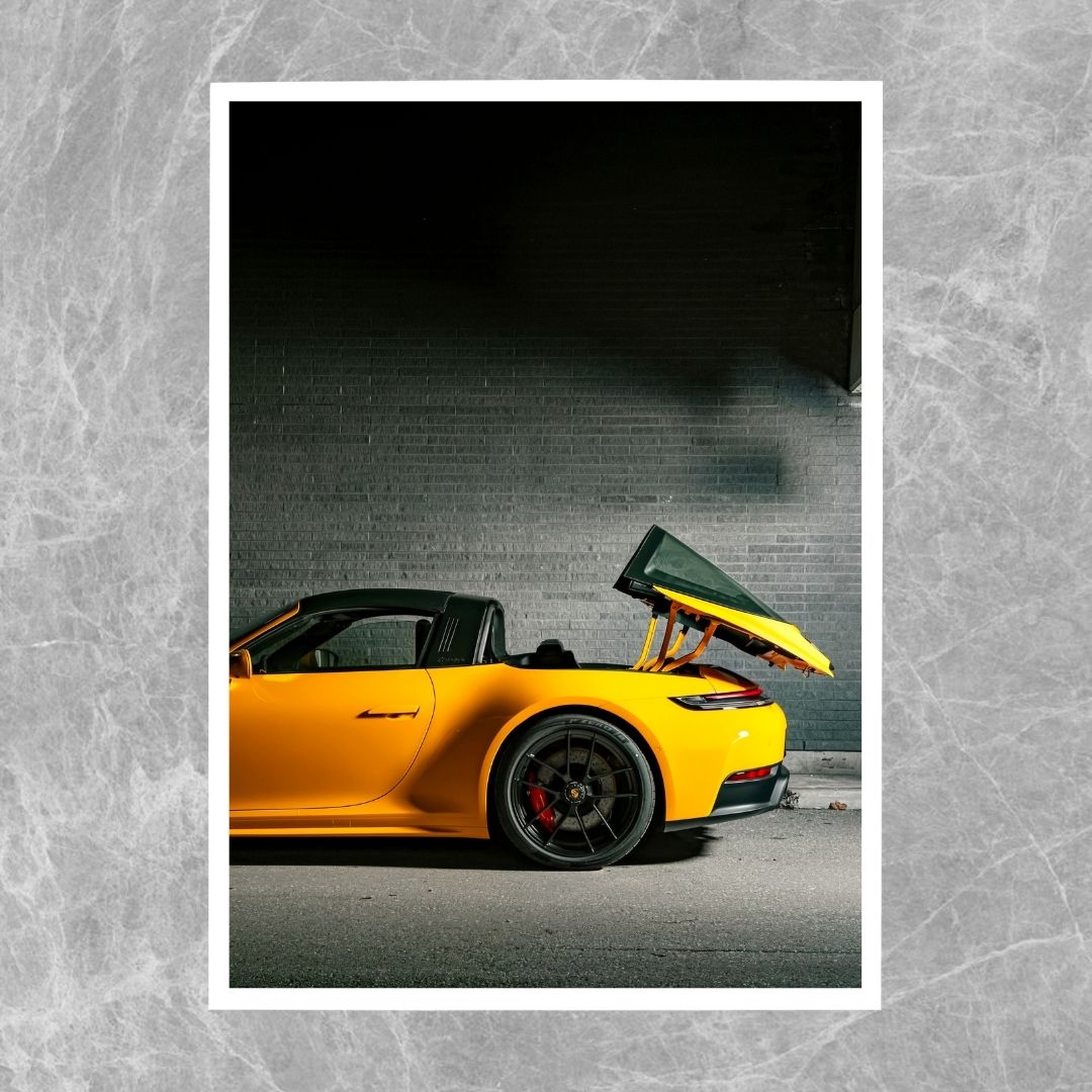 Porsche 911 Targa Yellow - Gallery
