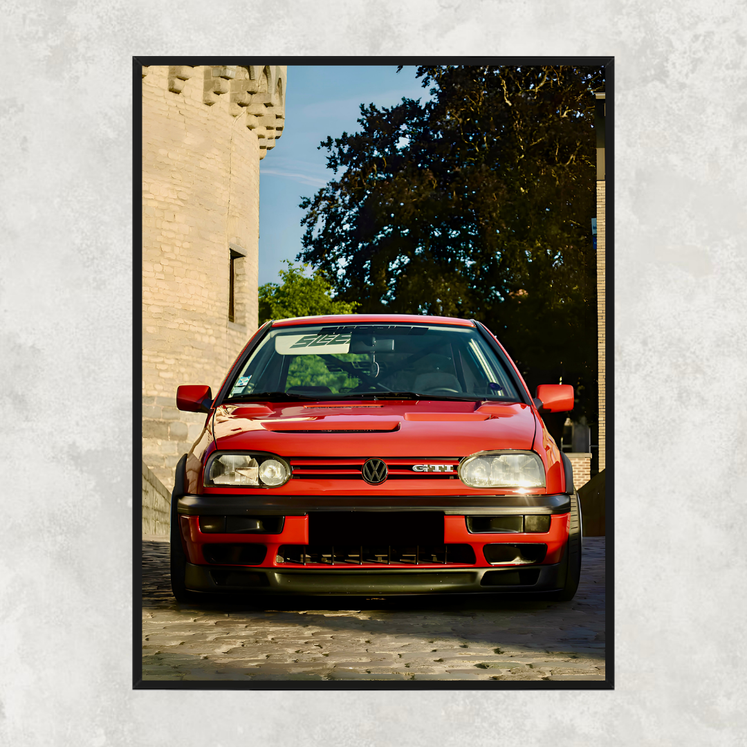 Volkswagen Golf GTI MK3 Red - Old money