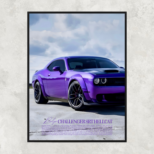 Dodge Challenger STR Hellcat Purple - Old Money
