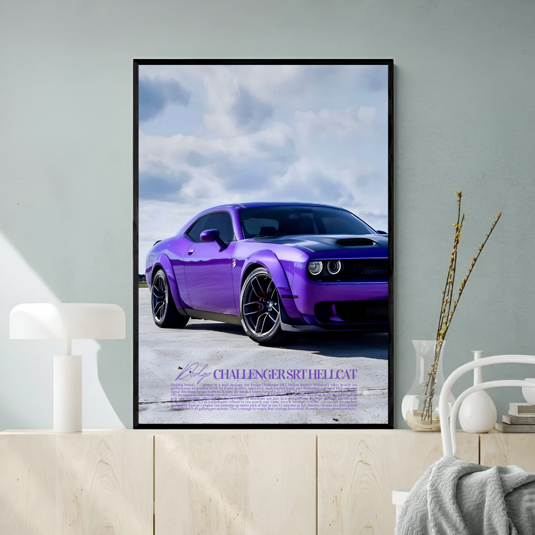 Dodge Challenger STR Hellcat Purple - Old Money