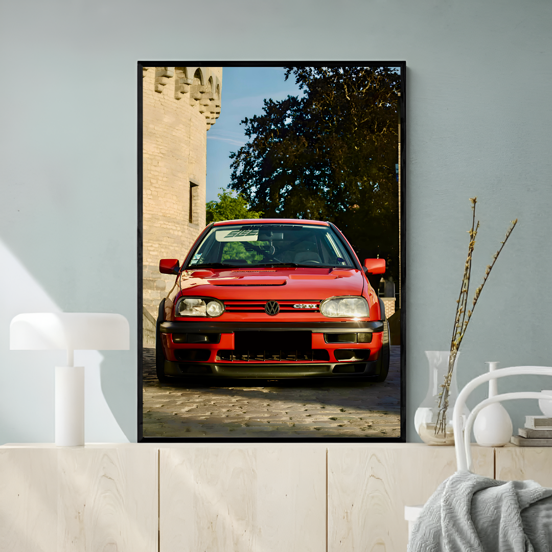 Volkswagen Golf GTI MK3 Red - Old money