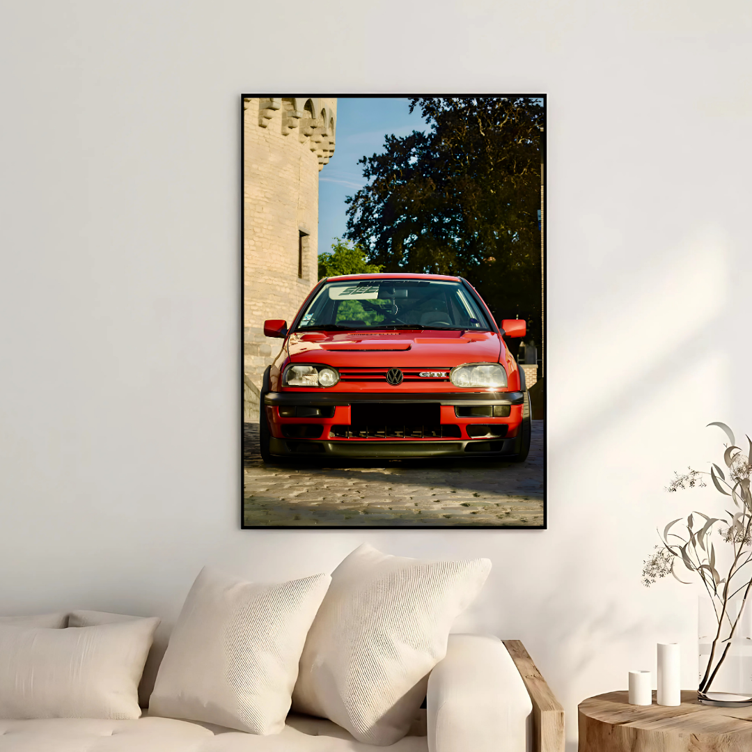 Volkswagen Golf GTI MK3 Red - Old money