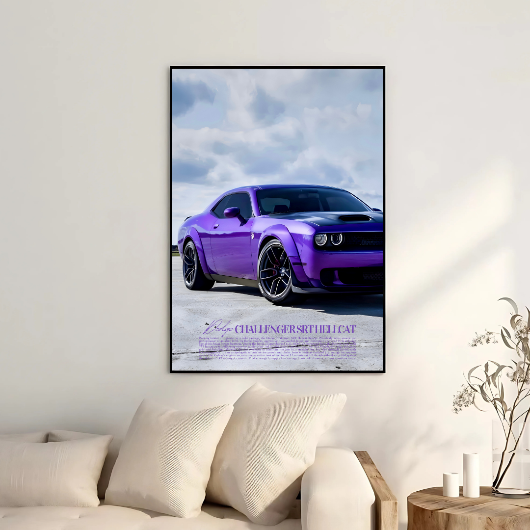 Dodge Challenger STR Hellcat Purple - Old Money
