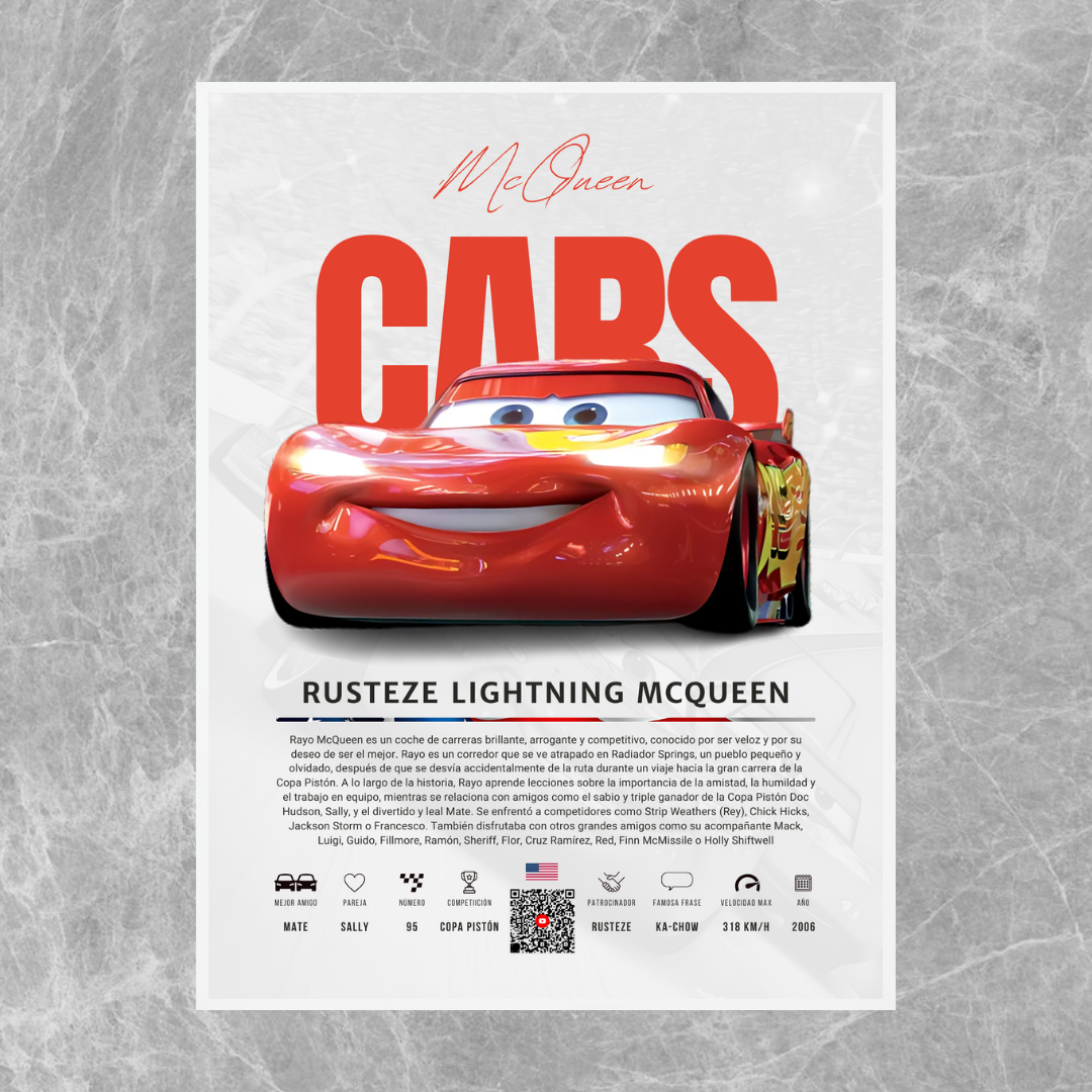 Lightning McQueen - Descriptive