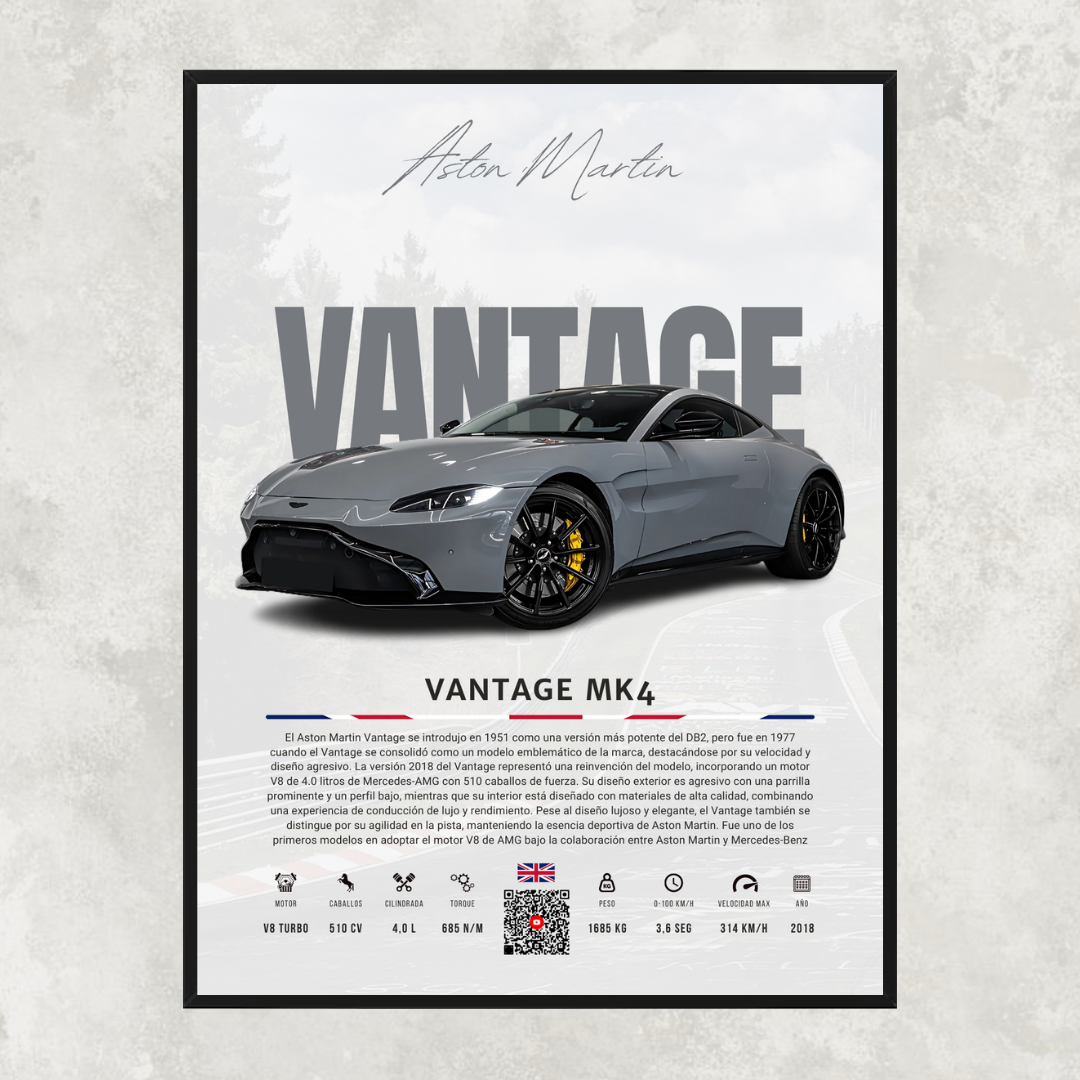 Aston Martin Vantage MK4 - Descriptive