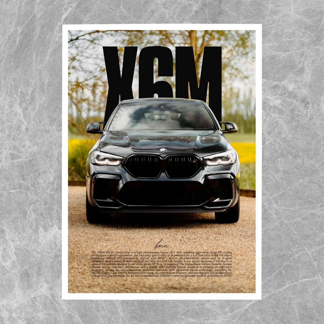 BMW X6 M Competition Black - Gallery