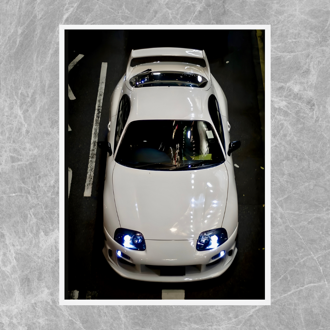 Toyota Supra MK4 White - Old Money