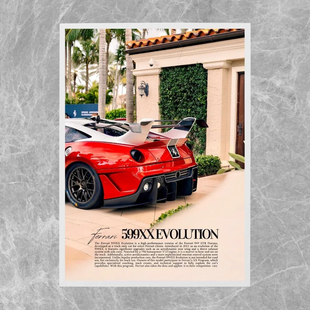 Ferrari 599XX Evolution Heckansicht - Galerie