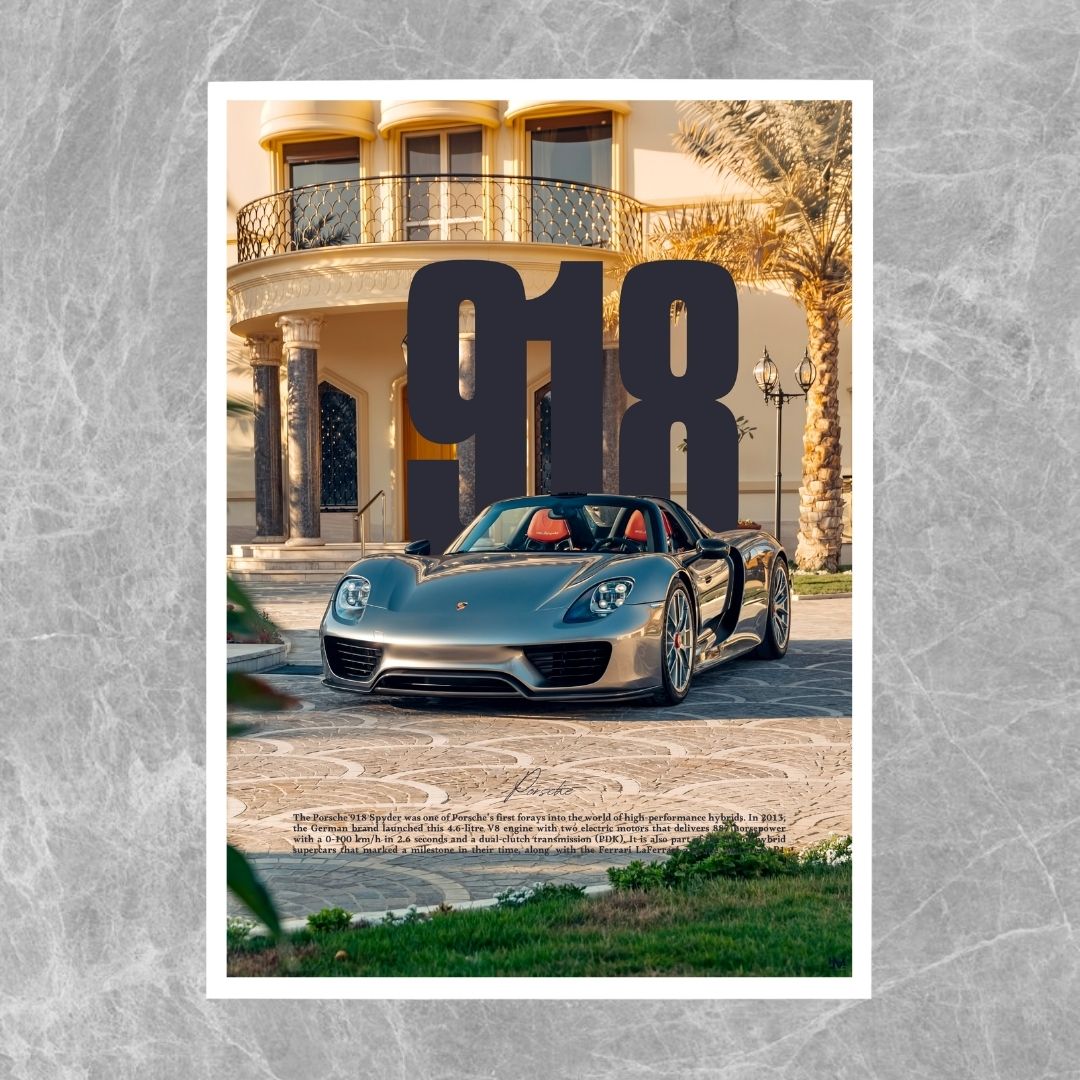 Porsche 918 Spyder Front - Gallery