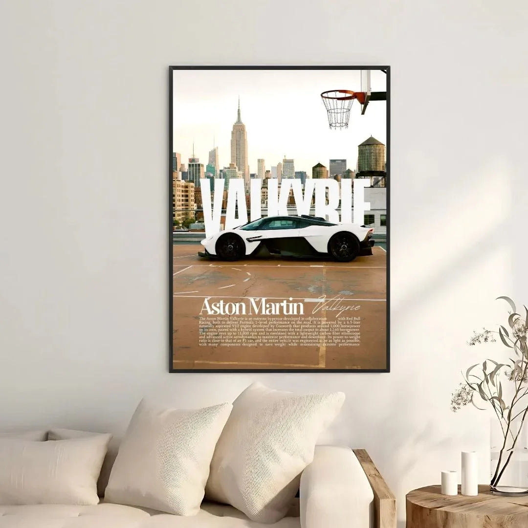 Aston Martin Valkyrie White - Old money