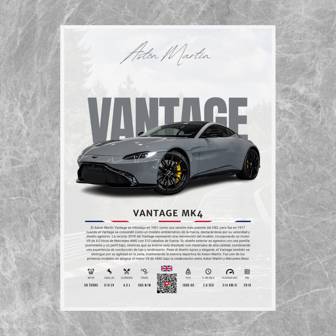 Aston Martin Vantage MK4 - Descriptive