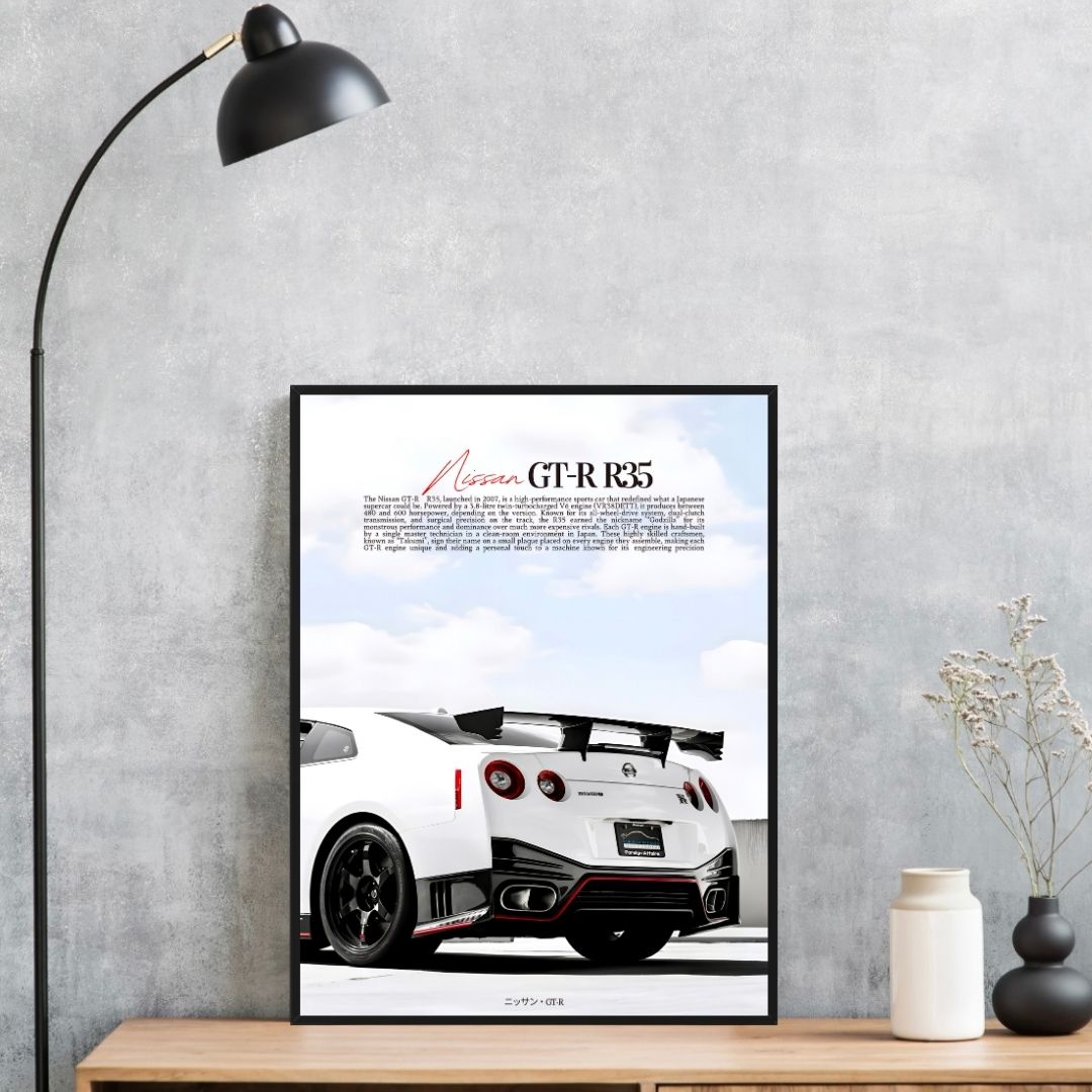 Nissan GTR R35 White - Old money