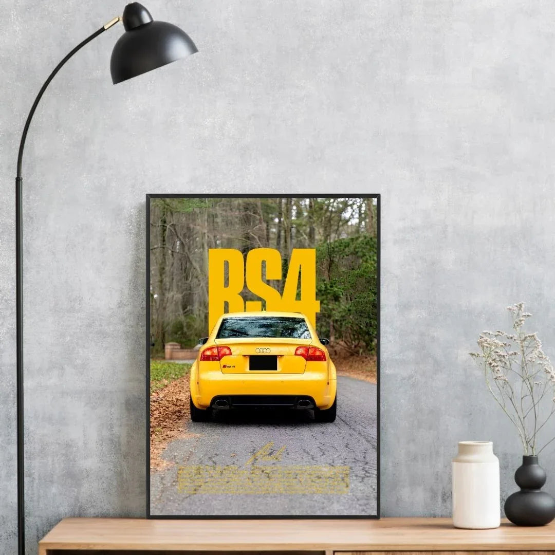 Audi RS4 Yellow - Old money
