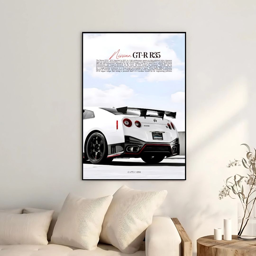 Nissan GTR R35 White - Old money