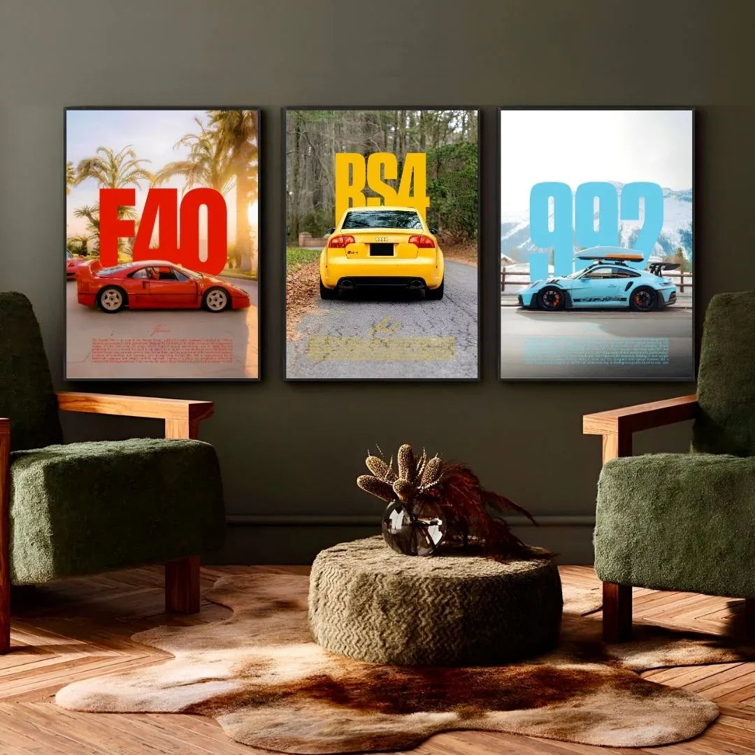 Audi RS4 Yellow - Old money